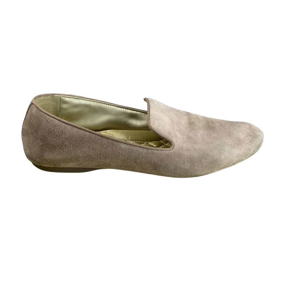 Birdies Beige Suede Loafers 9 Latte Minimal Comfort Flats